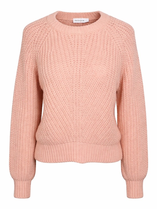 All in Favor Sweaters - All In Favor Blush Chunky Knit Sweater Soft Girl Cozy Cottagecore-Small